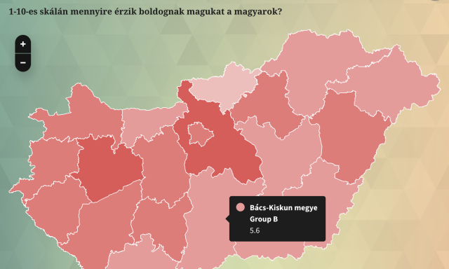 Elk&eacute;sz&uuml;lt Magyarorsz&aacute;g Boldogs&aacute;gt&eacute;rk&eacute;pe - B&aacute;cs-Kiskunban boldogabbak az emberek, mint 1 &eacute;vvel ezelőtt