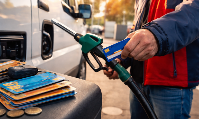 C&eacute;ges k&aacute;rty&aacute;val tankolt mag&aacute;nak: f&eacute;l &eacute;v alatt k&ouml;zel 3 milli&oacute; forint ment el &uuml;zemanyagra