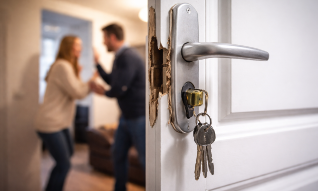 Nem b&iacute;rta elviselni a szak&iacute;t&aacute;st a kecskem&eacute;ti f&eacute;rfi: &uuml;zenetekkel zaklatta, &eacute;jjel a lak&aacute;sn&aacute;l d&ouml;r&ouml;mb&ouml;lt, majd r&aacute;t&ouml;rt az ex&eacute;re &eacute;s az &uacute;j p&aacute;rj&aacute;ra