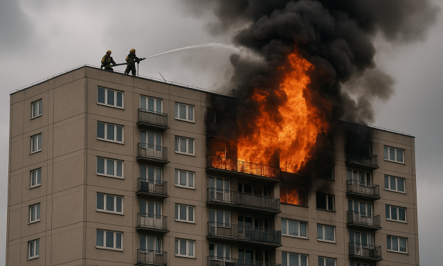 N&eacute;gyen haltak meg lak&aacute;stűzben az elm&uacute;lt f&eacute;l&eacute;vben megy&eacute;nkben