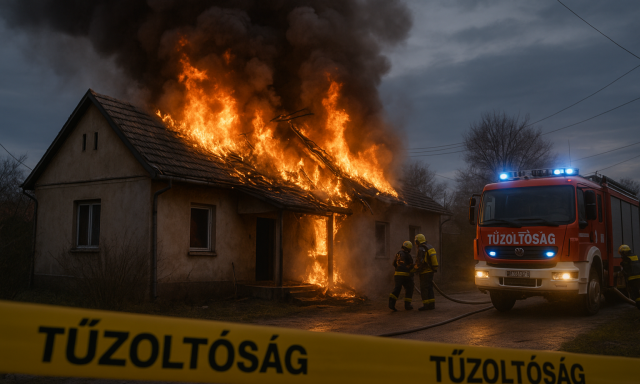 Benn&eacute;gett a h&aacute;z&aacute;ban egy idős f&eacute;rfi Tasson