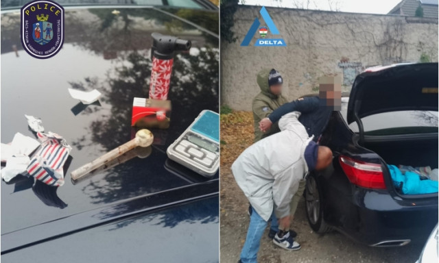 Aut&oacute;j&aacute;b&oacute;l porci&oacute;zta a k&aacute;bszit a kecskem&eacute;ti d&iacute;ler