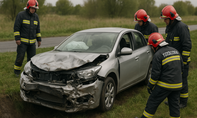 &Aacute;rokba hajtott egy g&eacute;pj&aacute;rmű Apostagon