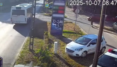 R&eacute;misztő rolleres jelenet j&aacute;tsz&oacute;dott le Kiskunhalason - VIDE&Oacute;