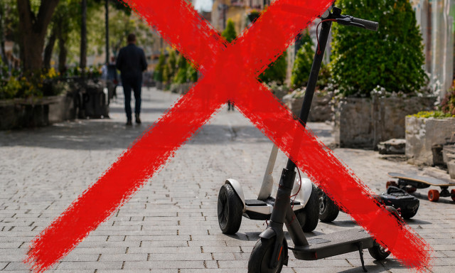&Uacute;jabb megyesz&eacute;khelyről tiltott&aacute;k ki az elektromos rollereket