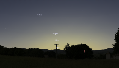 L&aacute;tv&aacute;nyos &eacute;gi egy&uuml;tt&aacute;ll&aacute;s j&ouml;n - A holdsarl&oacute; h&aacute;rom bolyg&oacute;val tal&aacute;lkozik